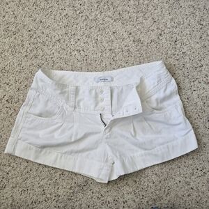 Express White Women's Shorts